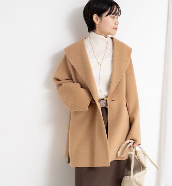 NOLLEY'S sophi「SUPER140リバーショールコート」|その他|