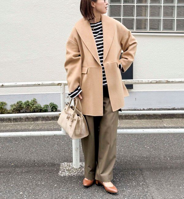 NOLLEY'S sophi「SUPER140リバーショールコート」|その他|