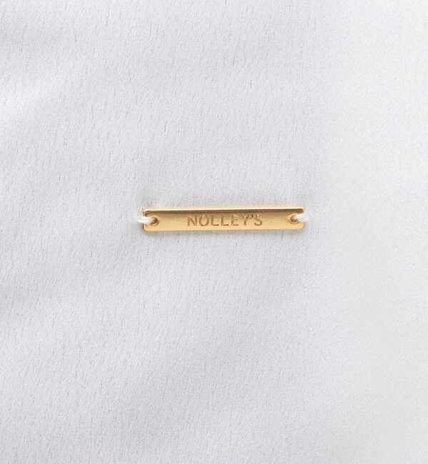 NOLLEY'S「◇【WEB限定】ウォッシャブルリラックスサテン長袖Ｔブラウス」|シャツ・ブラウス|