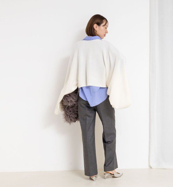 NOLLEY'S「フラノセミワイドパンツ」|その他|