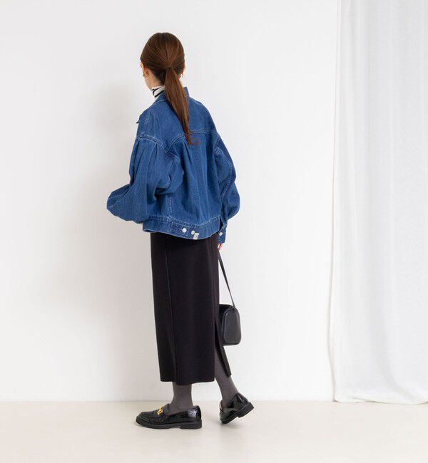 NOLLEY'S「【一部WEB限定カラー＆サイズ】ウォッシャブルＷジャージタイトスカート」|タイト|