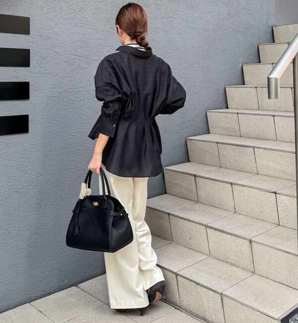 NOLLEY'S「ウォッシャブル裏起毛イージーワイドパンツ」|その他|