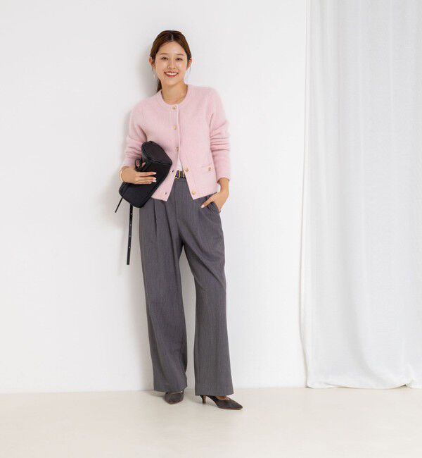 NOLLEY'S「ウォッシャブル裏起毛イージーワイドパンツ」|その他|