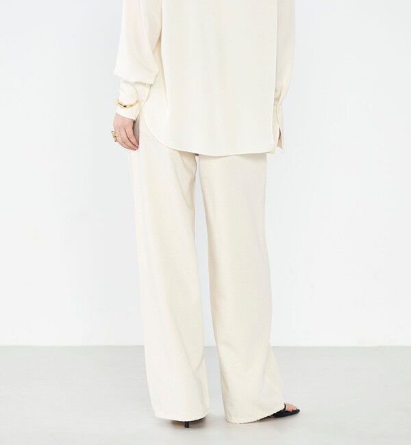 Rie Miller「【RM denim】リネン混ひも付きリラックスパンツ」|その他|
