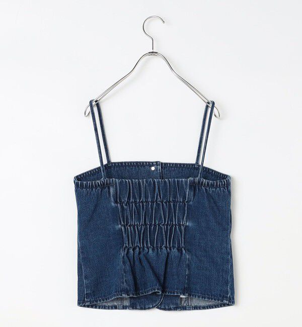 Rie Miller「【RM denim】2WAYデニムビスチェ」|キャミソール|