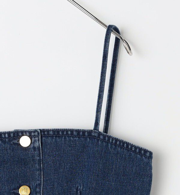 Rie Miller「【RM denim】2WAYデニムビスチェ」|キャミソール|