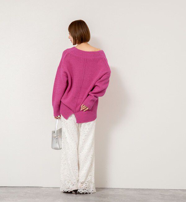 NOLLEY'S sophi「モールレースセミフレアパンツ」|その他|