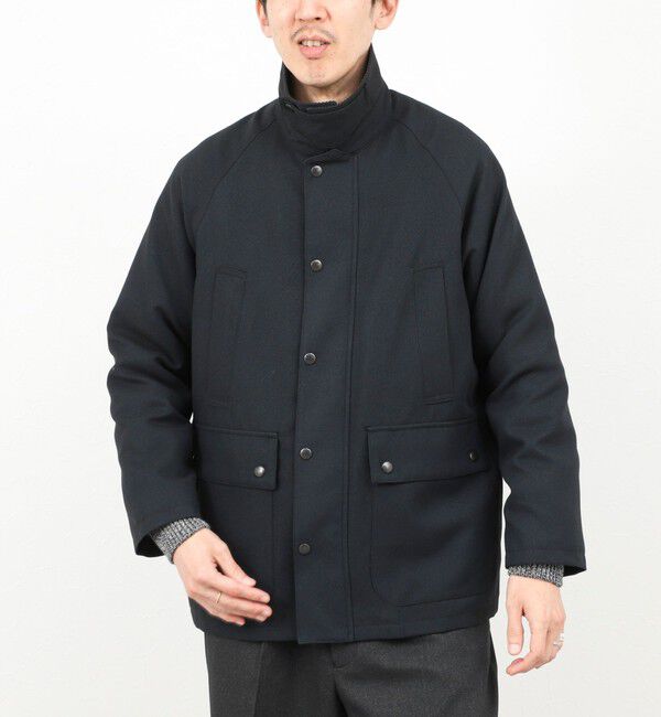 NOLLEY'S goodman「《ビジカジ対応》【TECHTWEED】【SORONA】中綿ユーティリティジャケット 25AW」|ブルゾン・スタジャン|