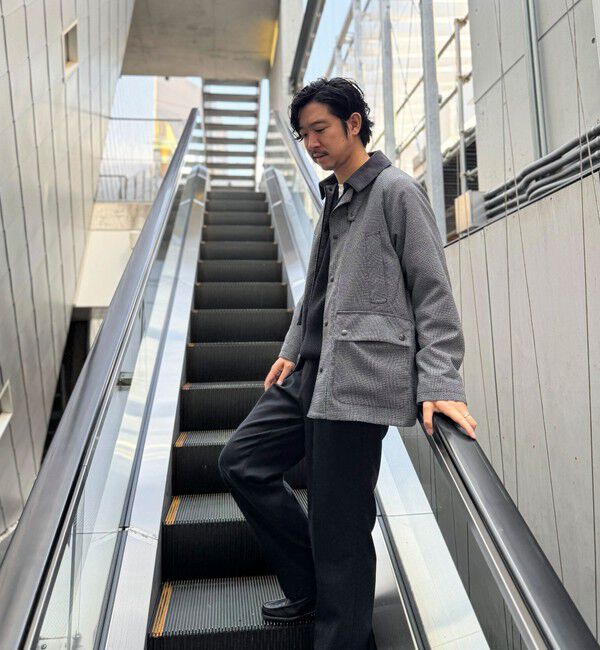 NOLLEY'S goodman「《ビジカジ対応》【TECHTWEED】【SORONA】中綿ユーティリティジャケット 25AW」|ブルゾン・スタジャン|