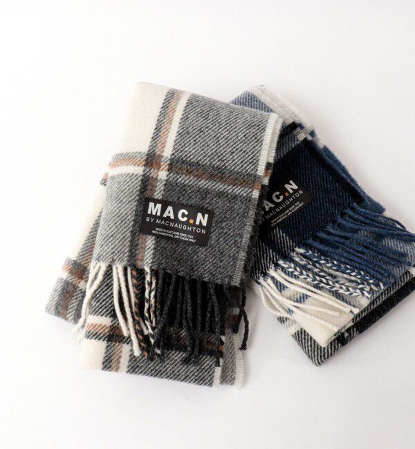 NOLLEY'S goodman「【MAC.N/マックエヌ】Lambswool Hoy Scarf 25」|ストール|