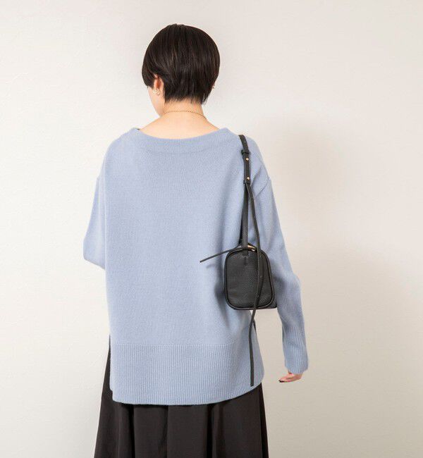 NOLLEY'S「ウールナイロンロング丈プルオーバー」|ニット・セーター|