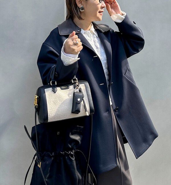 NOLLEY'S「ウォッシャブルトリプルクロス3WAYステンカラーコート」|ステンカラーコート|