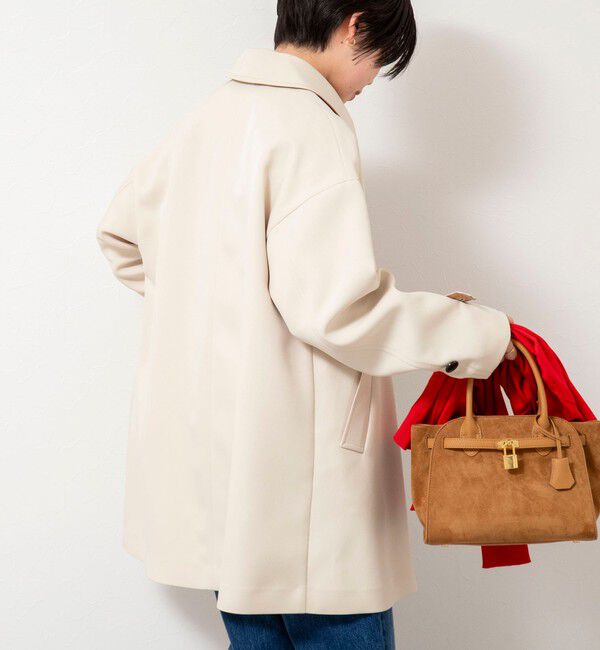 NOLLEY'S「ウォッシャブルトリプルクロス3WAYステンカラーコート」|ステンカラーコート|