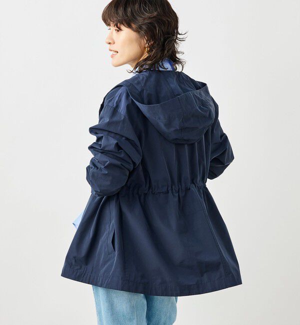 NOLLEY'S「【WEB＆一部店舗限定色アイテム】ウォッシャブル2WAY撥水フーテッドブルゾン」|ブルゾン・スタジャン|