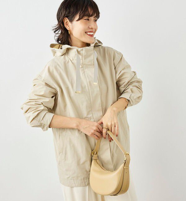 NOLLEY'S「【WEB＆一部店舗限定色アイテム】ウォッシャブル2WAY撥水フーテッドブルゾン」|ブルゾン・スタジャン|