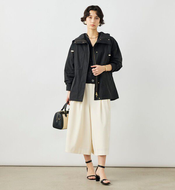 NOLLEY'S「【WEB＆一部店舗限定色アイテム】ウォッシャブル2WAY撥水フーテッドブルゾン」|ブルゾン・スタジャン|