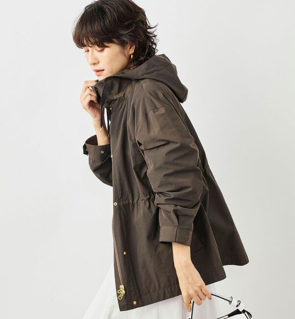 NOLLEY'S「【WEB＆一部店舗限定色アイテム】ウォッシャブル2WAY撥水フーテッドブルゾン」|ブルゾン・スタジャン|