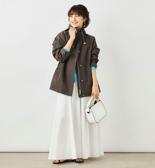 NOLLEY'S「【WEB＆一部店舗限定色アイテム】ウォッシャブル2WAY撥水フーテッドブルゾン」|ブルゾン・スタジャン|