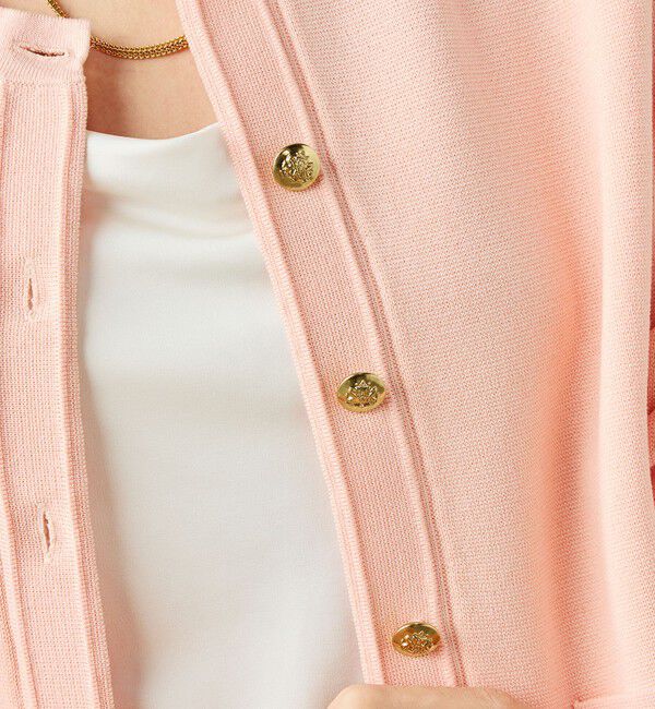 NOLLEY'S「《手洗い可能》ビオグレースミラノリブジャケット」|カーディガン|