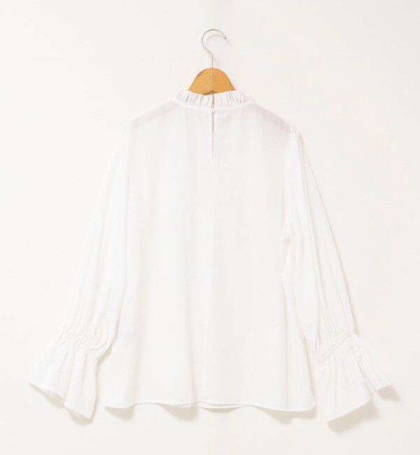 NOLLEY'S「ウォッシャブル襟フリルプルオーバーブラウス」|シャツ・ブラウス|