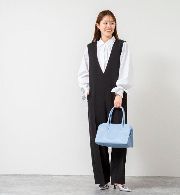 NOLLEY'S「ウォッシャブル袖リボン付きボリュームシャツ」|シャツ・ブラウス|