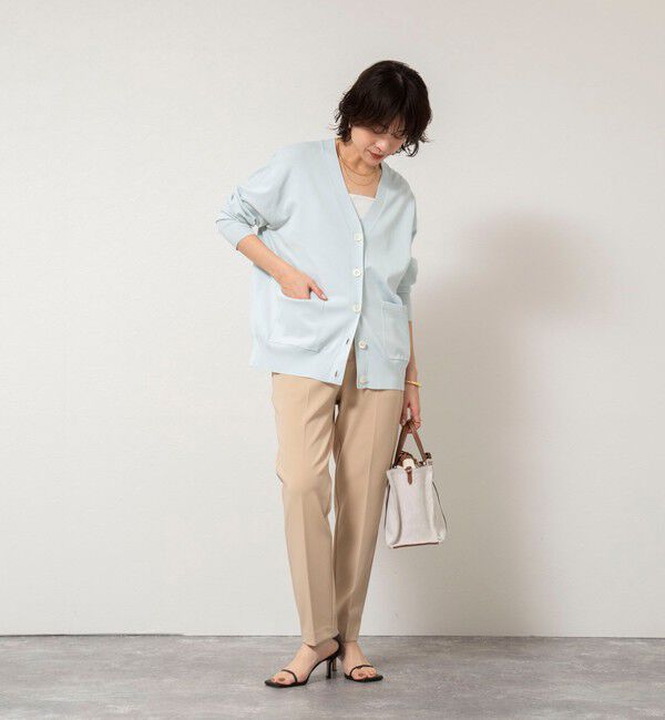 NOLLEY'S sophi「《セットアップ対応》ウォッシャブルWクロス2WAYストレッチテーパードパンツ」|その他|