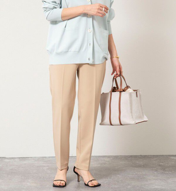 NOLLEY'S sophi「《セットアップ対応》ウォッシャブルWクロス2WAYストレッチテーパードパンツ」|その他|