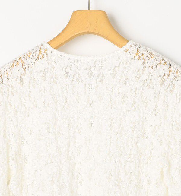 NOLLEY'S sophi「ウォッシャブルストレッチレース両前カーディガン」|カーディガン|