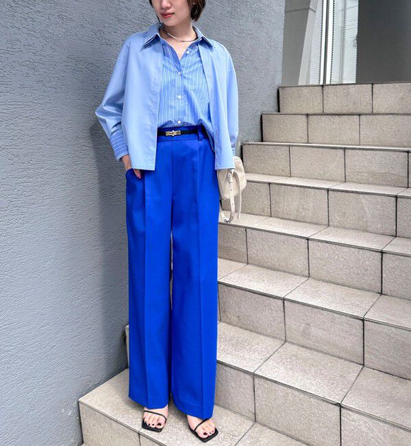 NOLLEY'S「ウォッシャブルドライツイルワイドパンツ」|その他|