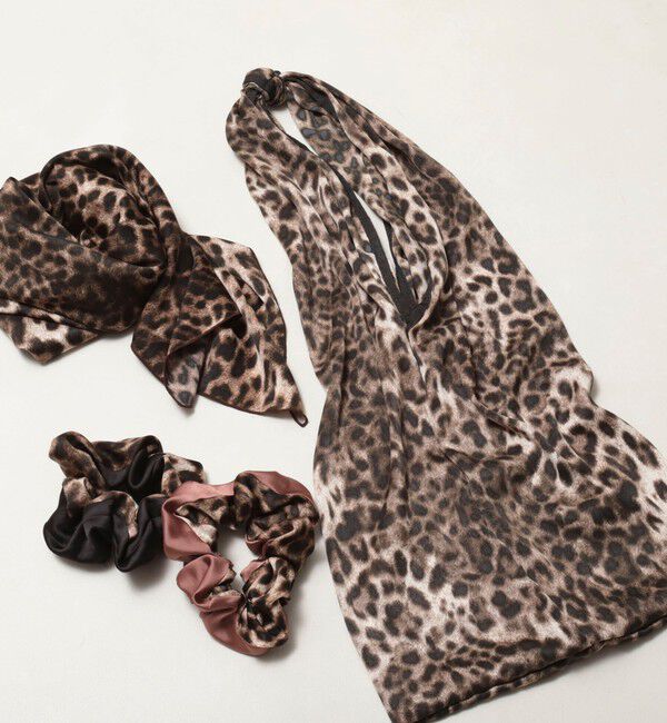 grace grace「【grace grace/グラスグラス】レオパードトリアンゴロバッグ」|エコバッグ|