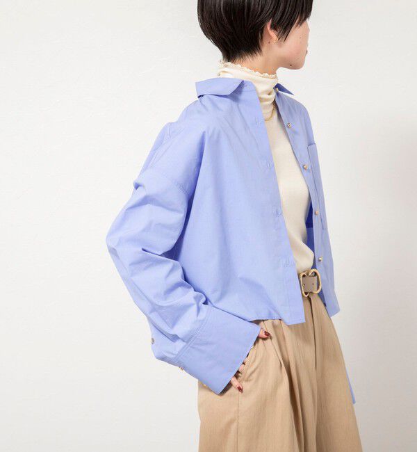 NOLLEY'S「MY STANDARD ショートシャツ」|シャツ・ブラウス|