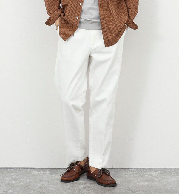 NOLLEY'S goodman「デニムストレッチ ワイドジャスト丈PT 26SS」|デニム|