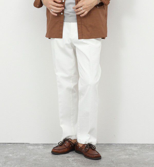 NOLLEY'S goodman「デニムストレッチ ワイドジャスト丈PT 26SS」|デニム|