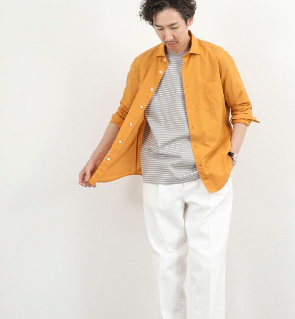 NOLLEY'S goodman「《ビジカジ対応》カッタウェイシャツ 26SS」|シャツ・ブラウス|