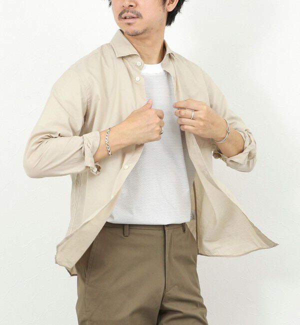 NOLLEY'S goodman「《ビジカジ対応》カッタウェイシャツ 26SS」|シャツ・ブラウス|