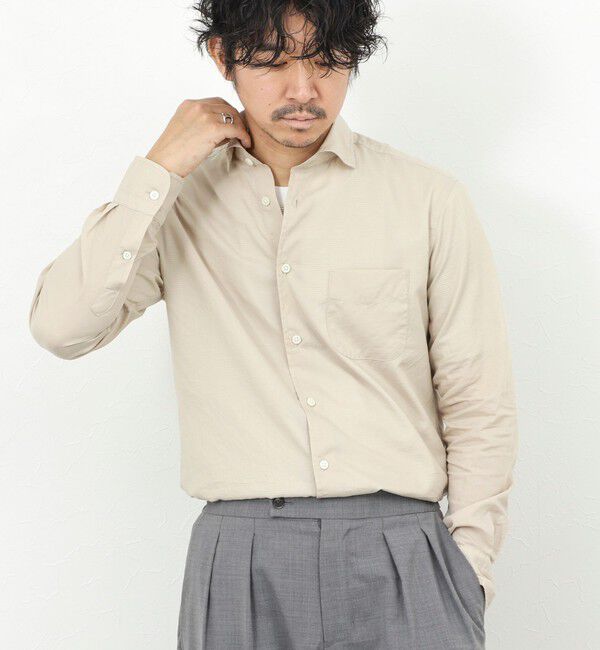 NOLLEY'S goodman「《ビジカジ対応》カッタウェイシャツ 26SS」|シャツ・ブラウス|