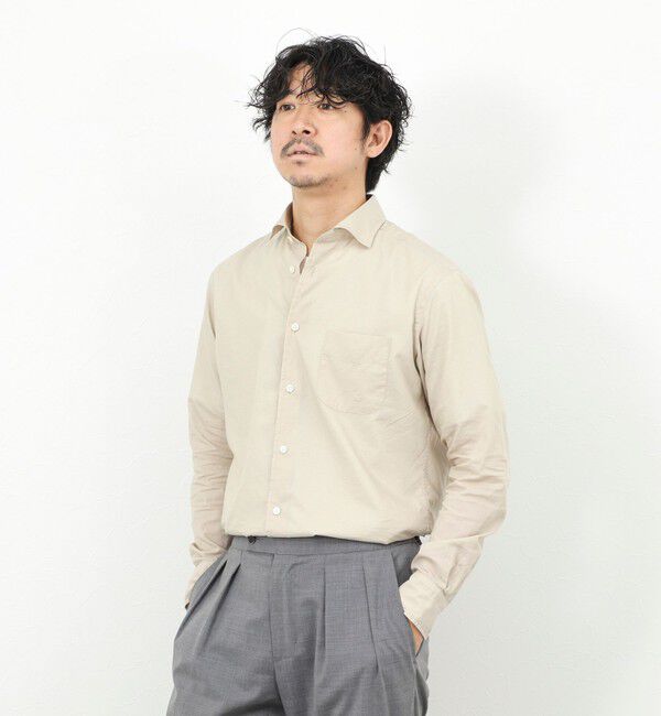 NOLLEY'S goodman「《ビジカジ対応》カッタウェイシャツ 26SS」|シャツ・ブラウス|