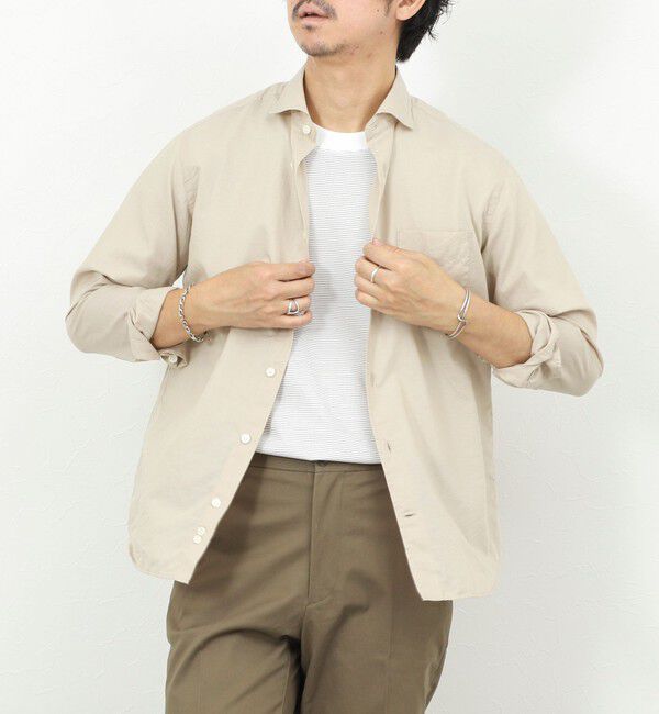 NOLLEY'S goodman「《ビジカジ対応》カッタウェイシャツ 26SS」|シャツ・ブラウス|