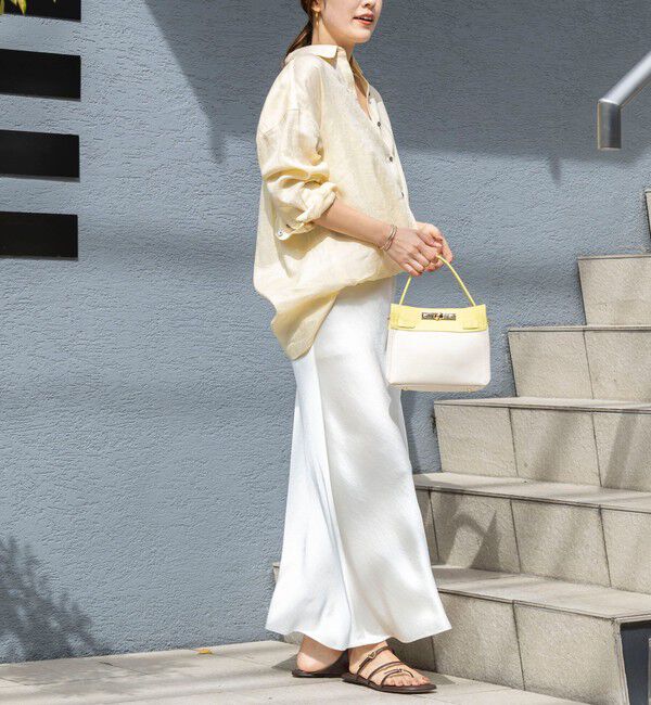 NOLLEY'S「MY STANDARD マルチWAYリネンシャツ」|シャツ・ブラウス|