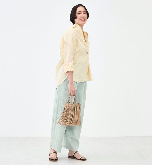 NOLLEY'S「MY STANDARD マルチWAYリネンシャツ」|シャツ・ブラウス|