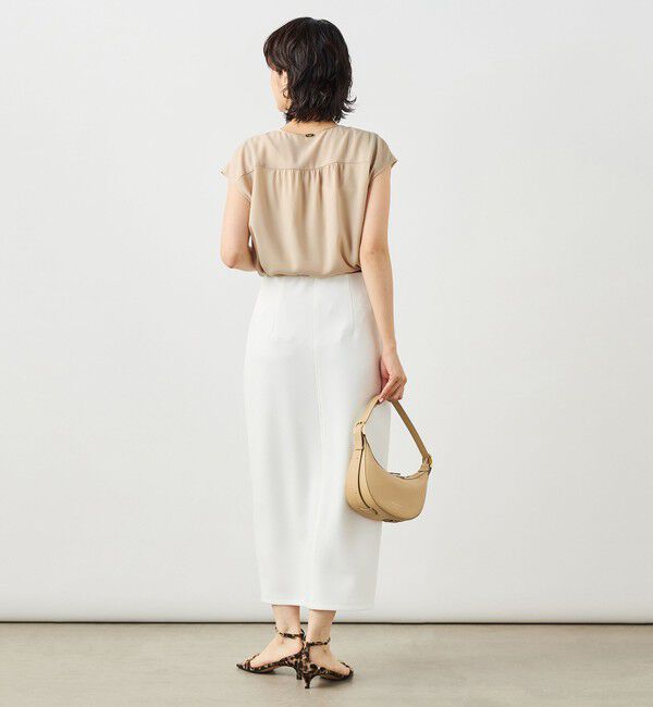 NOLLEY'S sophi「《セットアップ対応》ウォッシャブルライトダンボール2WAYタイトスカート」|タイト|