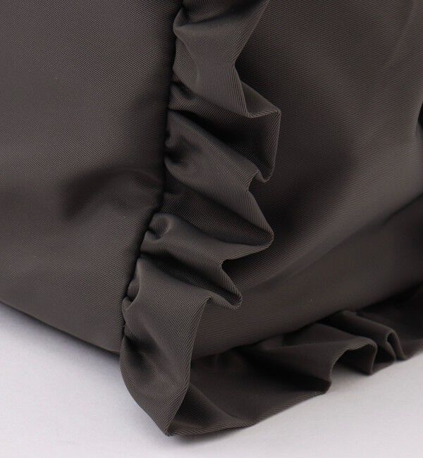 NOLLEY'S「【nolnol/ノルノル】ナイロンフリルトートバッグ」|トートバッグ|