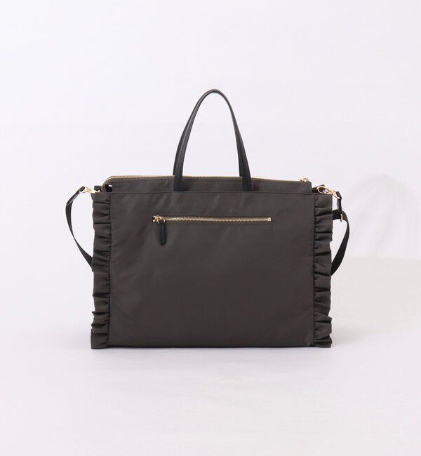 NOLLEY'S「【nolnol/ノルノル】ナイロンフリルトートバッグ」|トートバッグ|