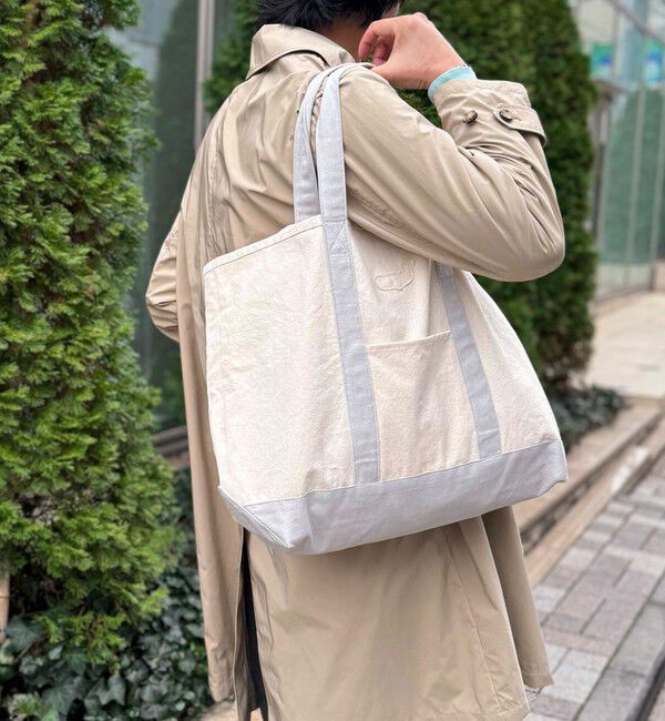 NOLLEY'S goodman「クジラキャンバストートバッグ」|トートバッグ|