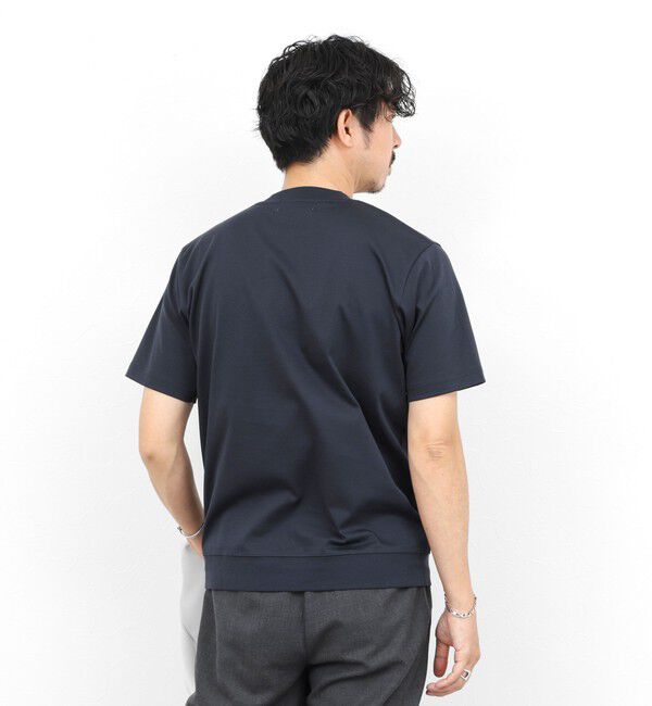 NOLLEY'S goodman「《ビジカジ対応》シルケットスムース クルーネックドレスTシャツ 26SS」|Tシャツ・カットソー|