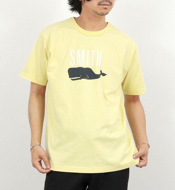 NOLLEY'S goodman「【BARNS OUTFITTERS】別注 SMITH プリントTシャツ 26SS」|Tシャツ・カットソー|