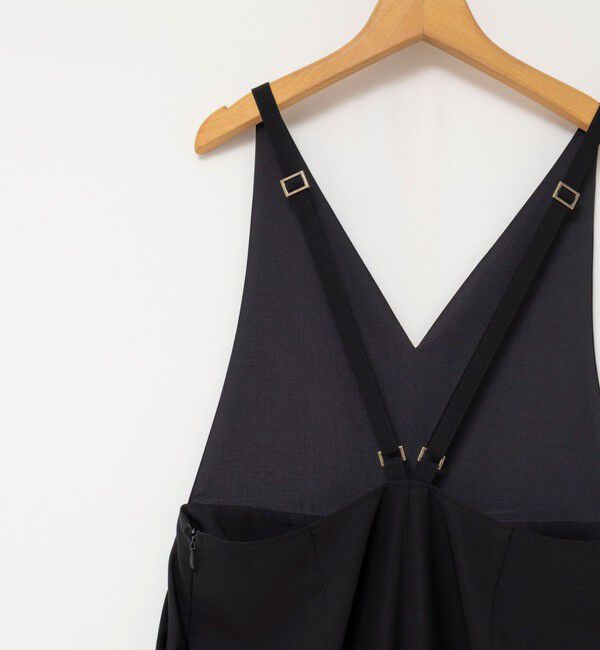 NOLLEY'S「ウォッシャブル多機能ツイルサロペットパンツ」|オールインワン|