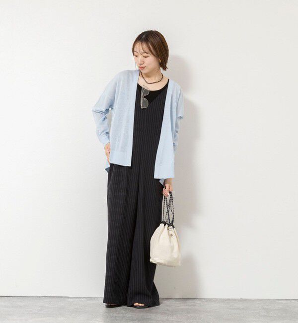 NOLLEY'S「ウォッシャブル多機能ツイルサロペットパンツ」|オールインワン|