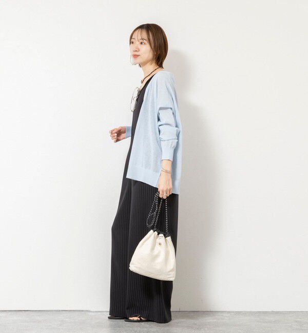 NOLLEY'S「ウォッシャブル多機能ツイルサロペットパンツ」|オールインワン|