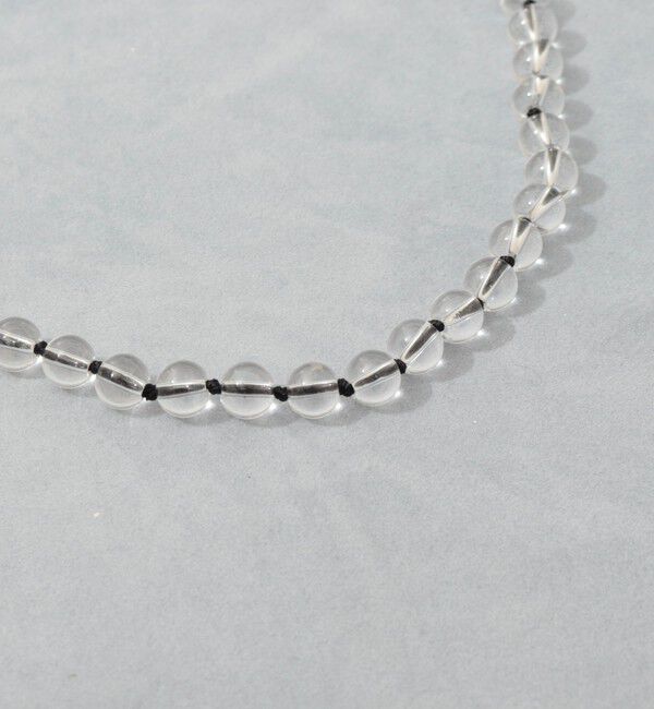 grace grace「【grace grace/グラスグラス】カラーヤーンノット天然石ネックレス」|ネックレス|